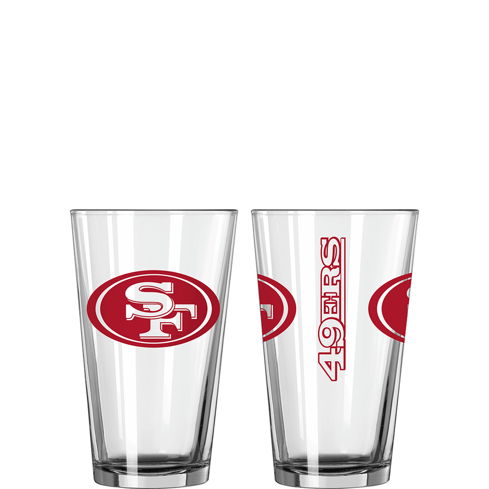 San Francisco 49ers 16oz Gameday Pint Glass