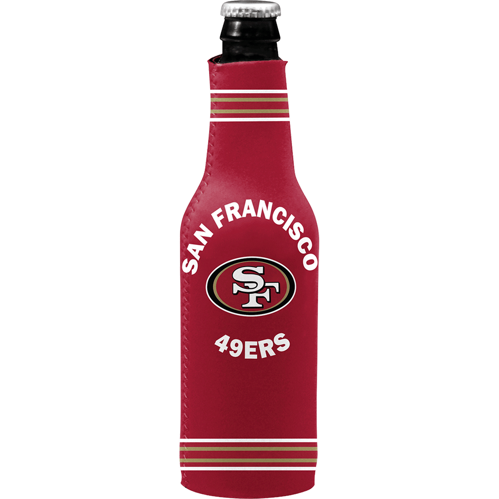 San Francisco 49ers Crest Logo Bottle Coozie