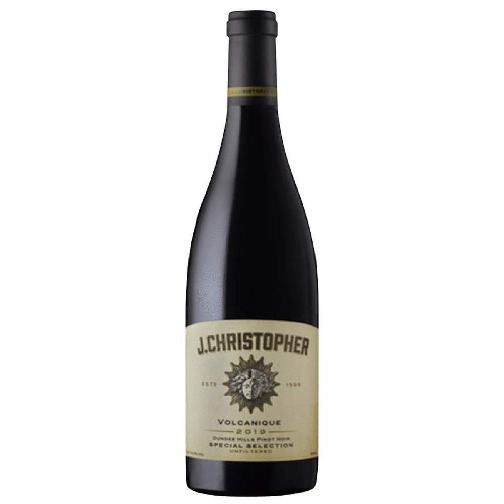 J. Christopher Pinot Noir Volcanique Unfiltered Dundee Hills