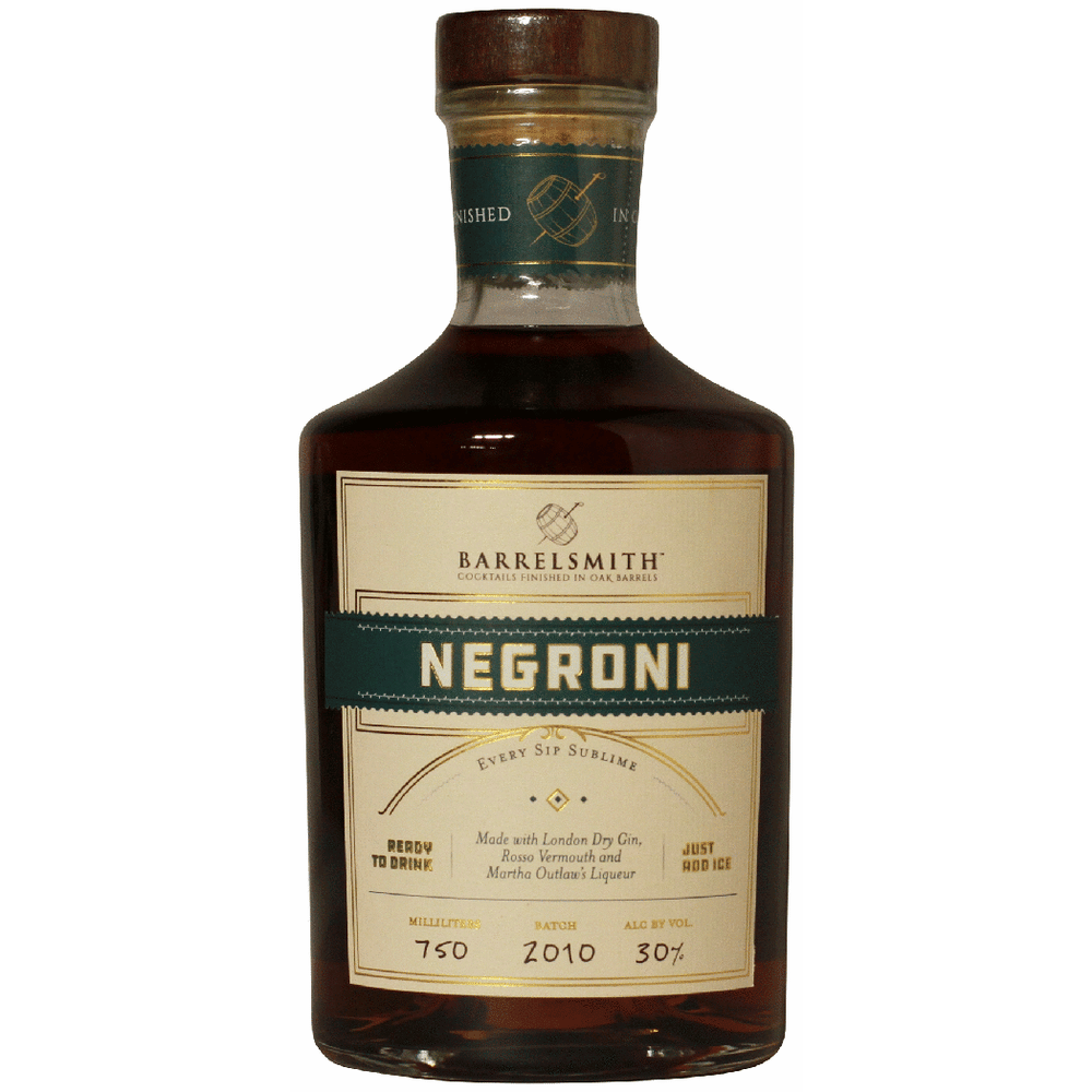 Barrelsmith Negroni Cocktail