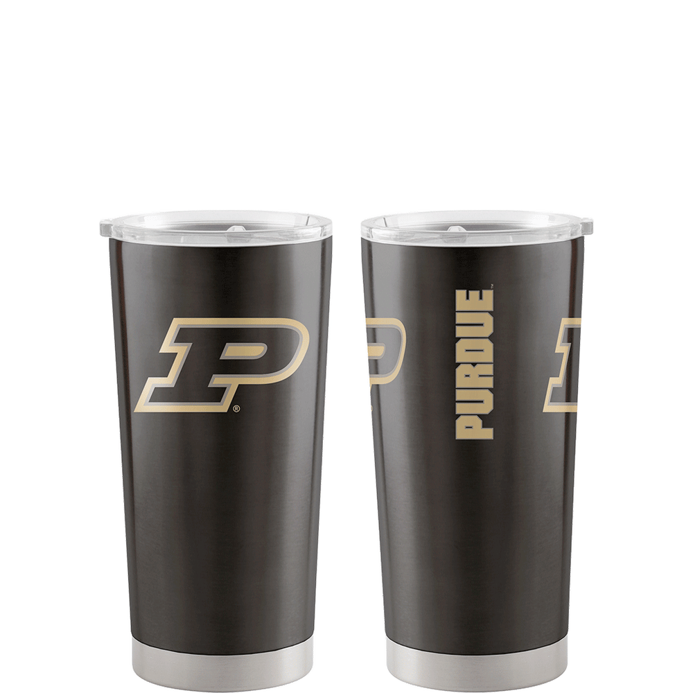 Purdue 20oz Black Gameday Stainless Tumbler