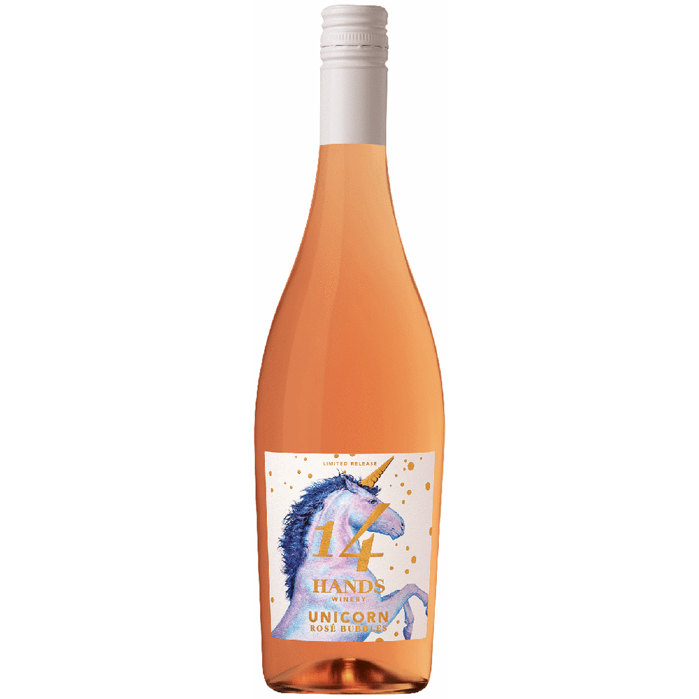 14 Hands Unicorn Rose Bubbles