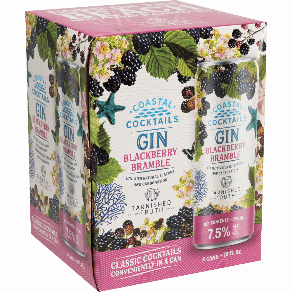 Coastal Cocktails Gin Blackberry Bramble