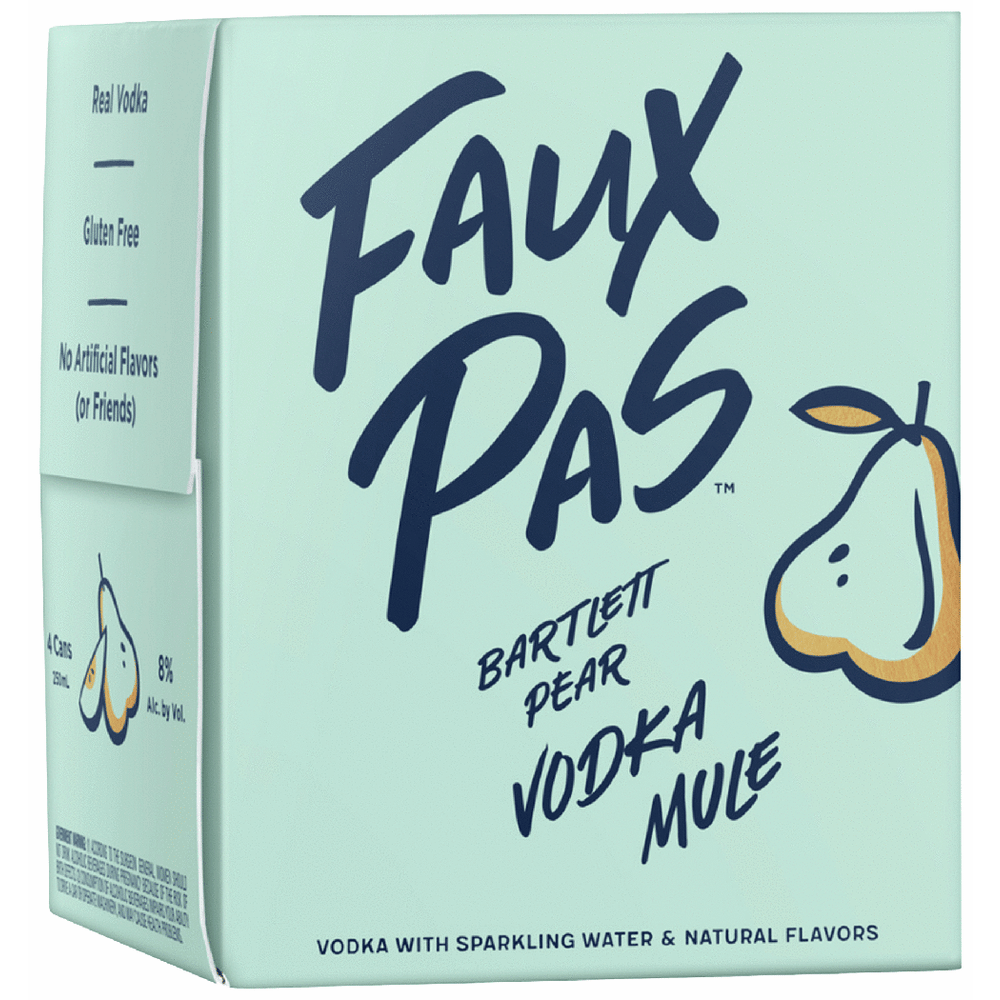 Faux Pas Bartlett Pear Vodka Mule
