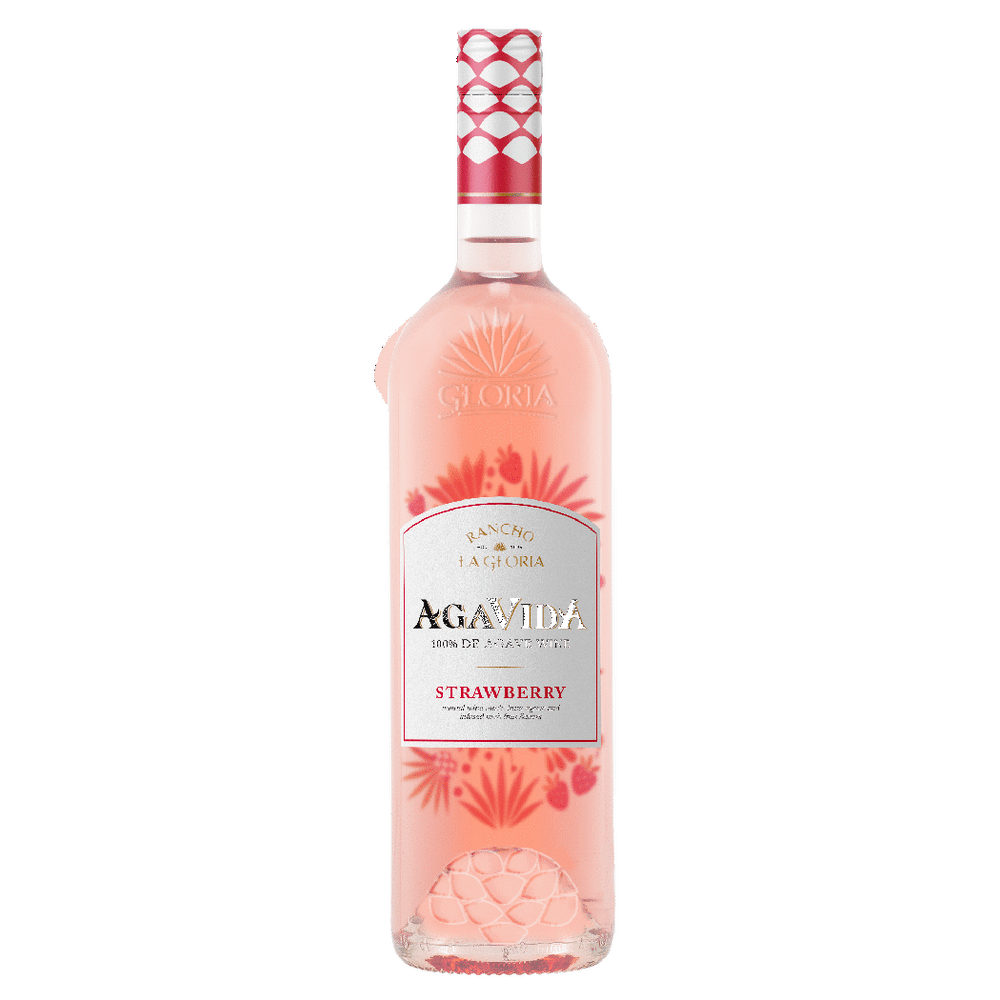 AgaVida Strawberry Agave Wine by Rancho La Gloria