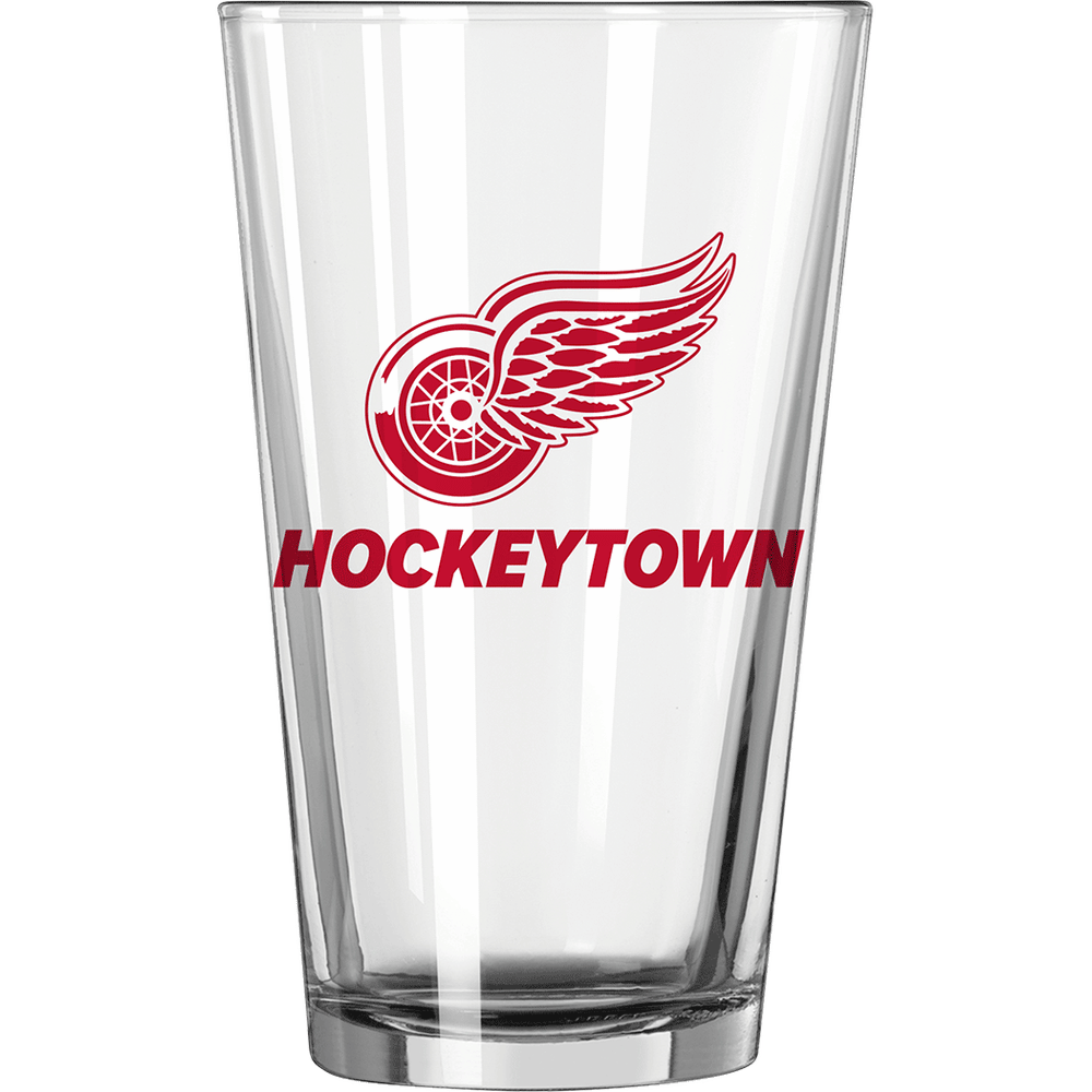 Detroit Red Wings 16oz Slogan Pint Glass