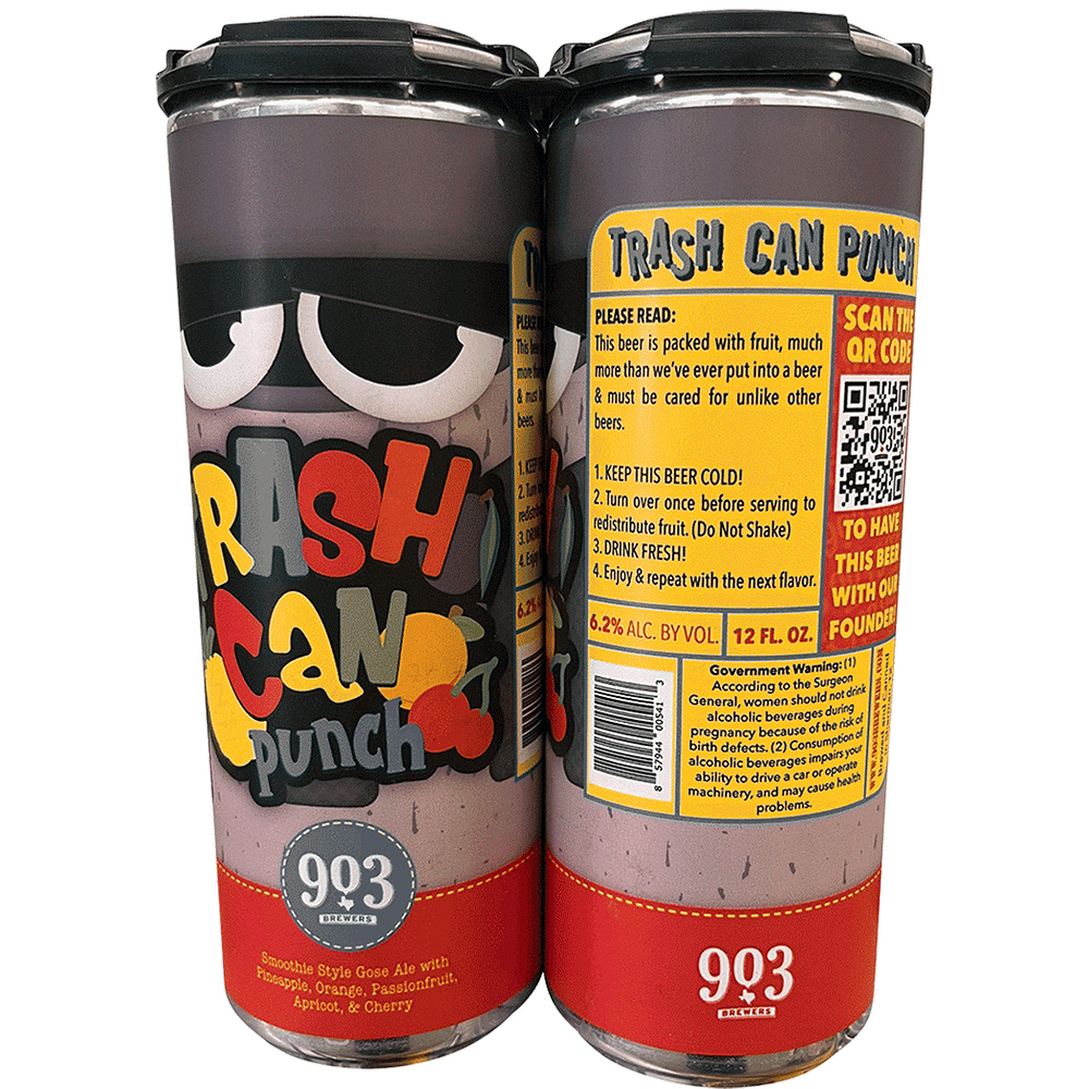 903 Brewers Trash Can Punch