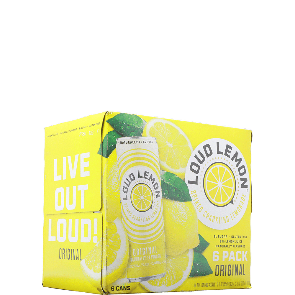Loud Lemon Original Spiked Sparkling Lemonade