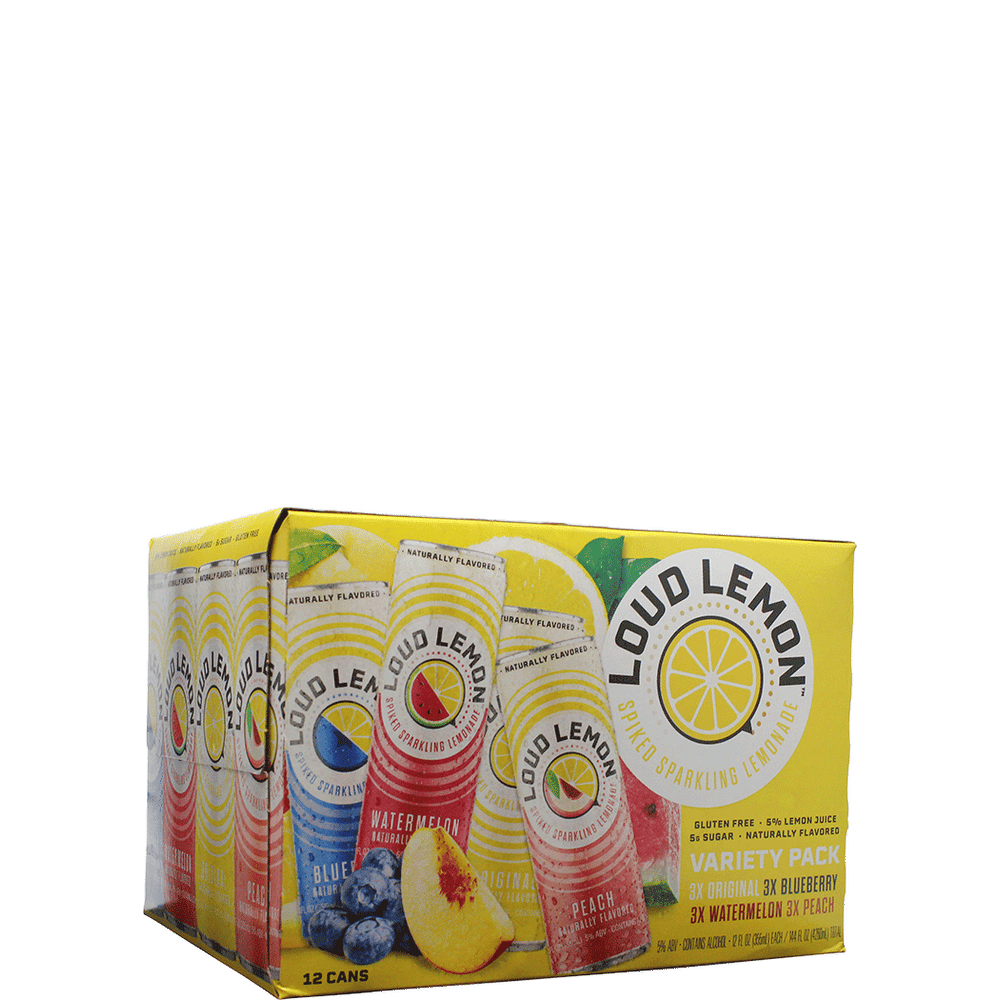 Loud Lemon Variety Spiked Sparkling Lemonade
