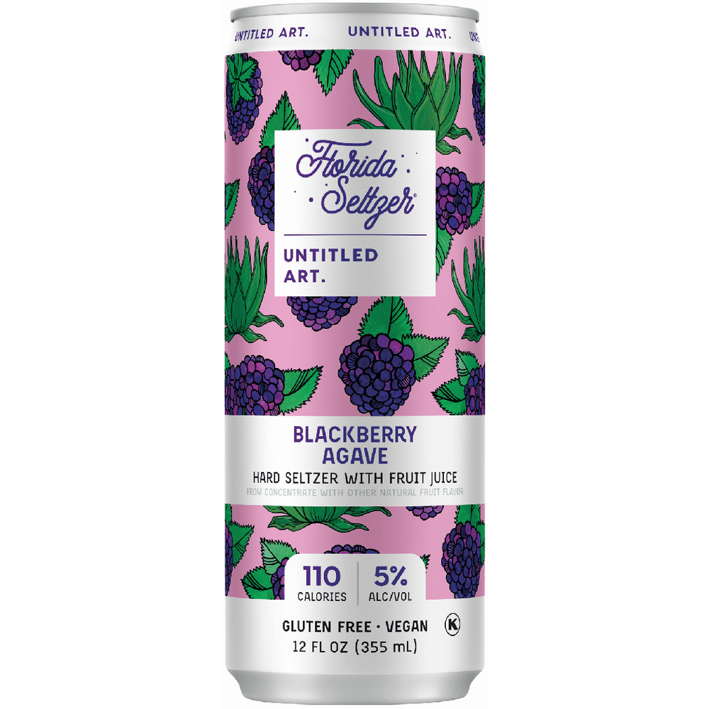 Untitled Art Florida Seltzer Blackberry Agave