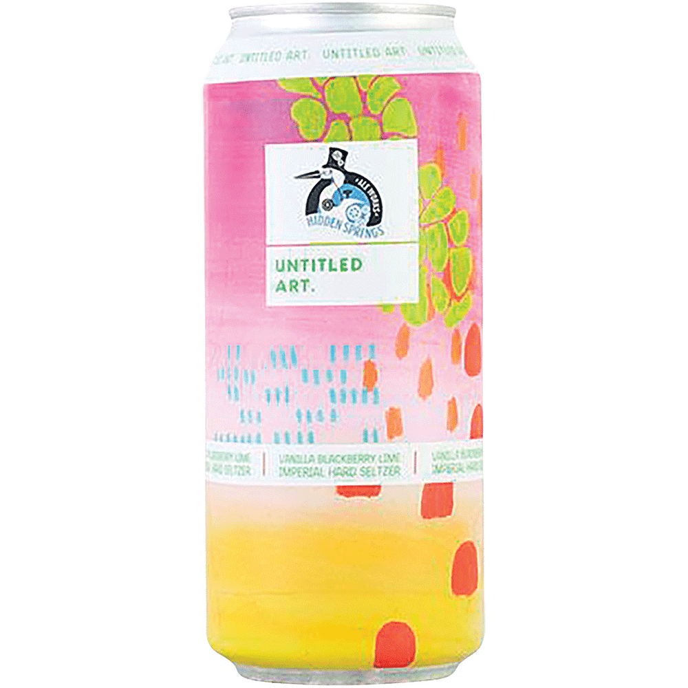 Untitled Art Vanilla Blackberry Lime Seltzer