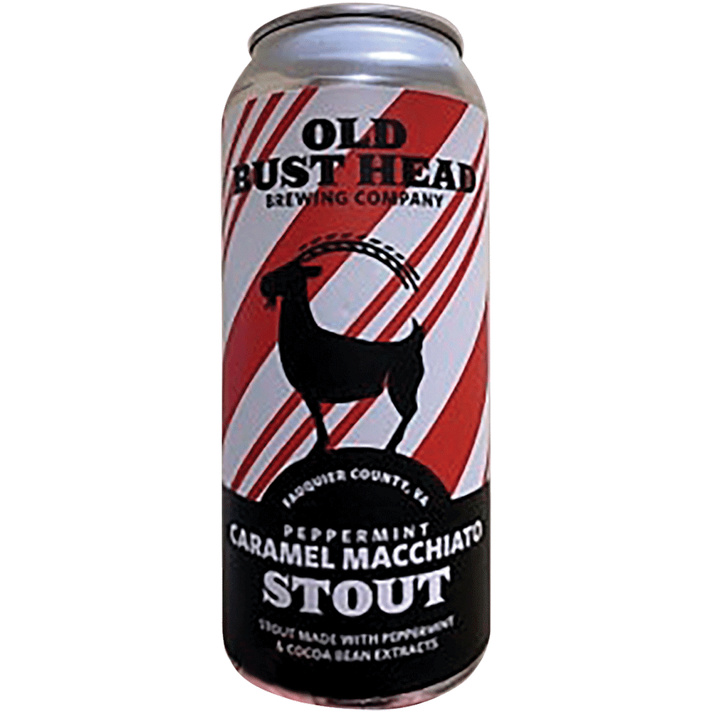 Old Bust Head Peppermint Caramel Macchiato Stout