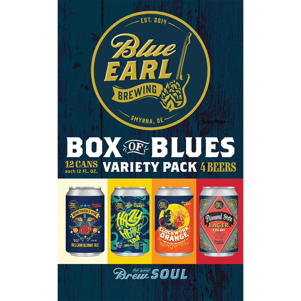 Blue Earl Box of Blues Variety Pack