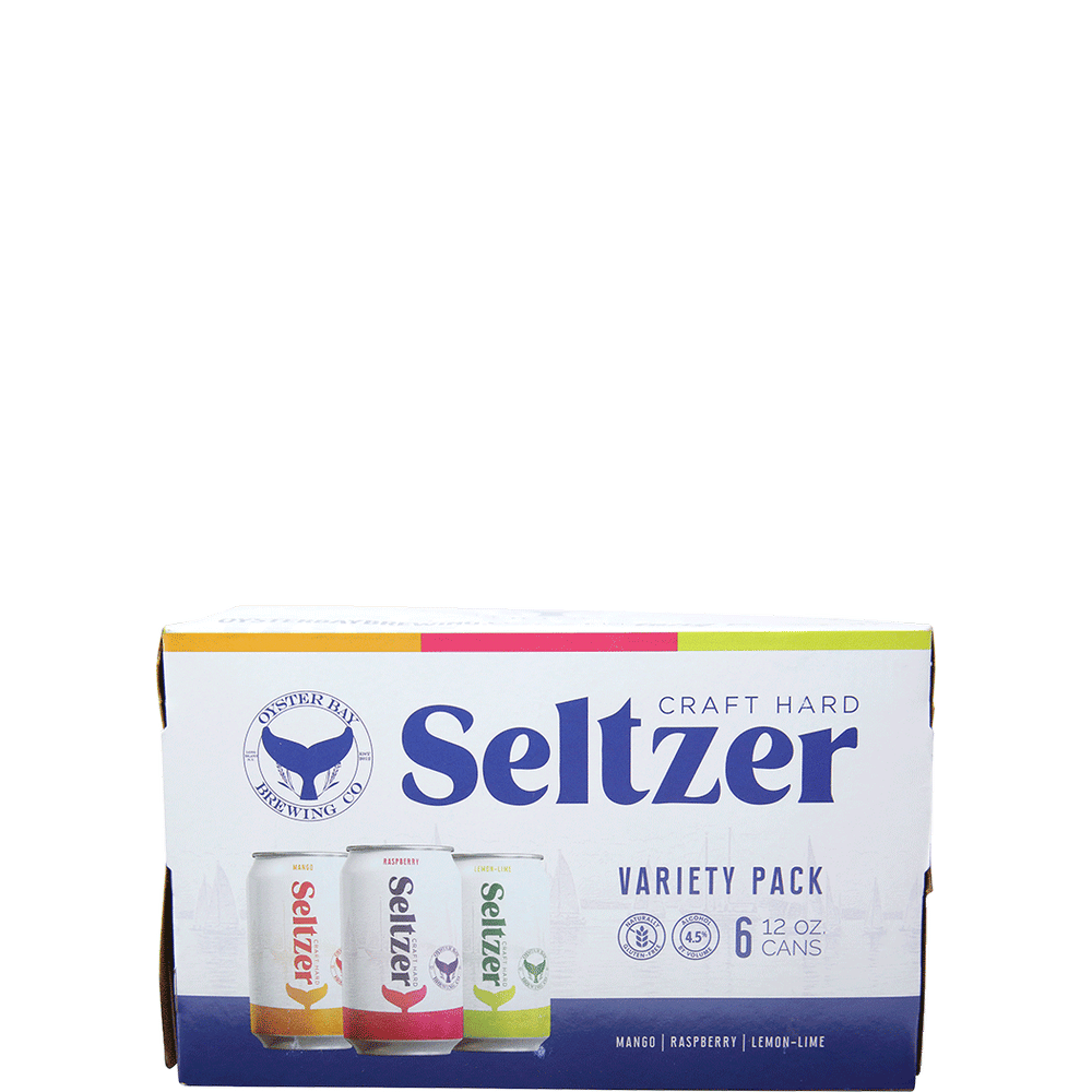 Oyster Bay Brewing Hard Seltzer Variety