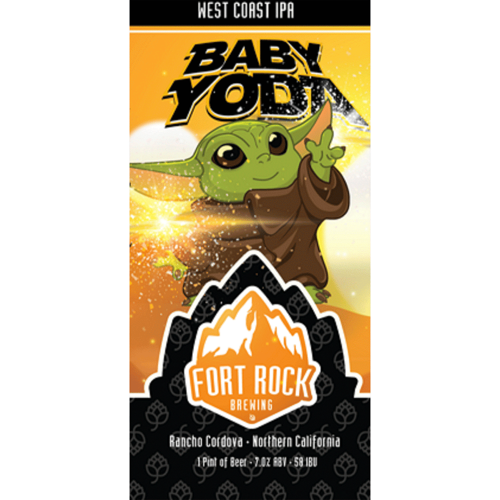 Fort Rock Baby Yoda IPA