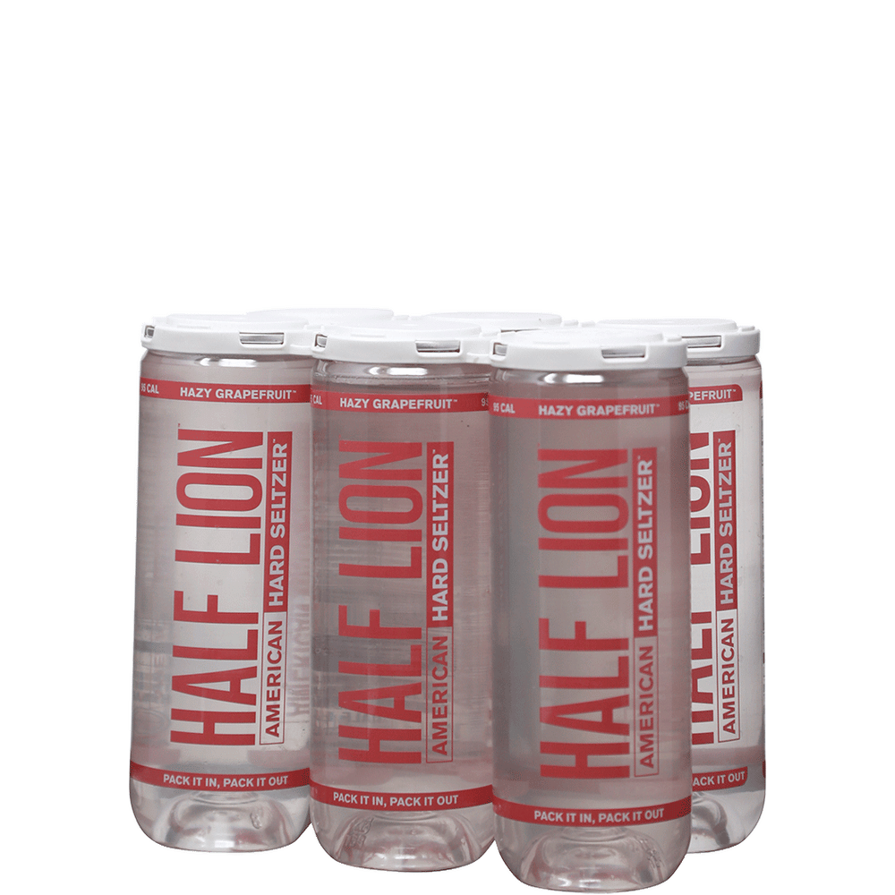 Half Lion Hazy Grapefruit Hard Seltzer