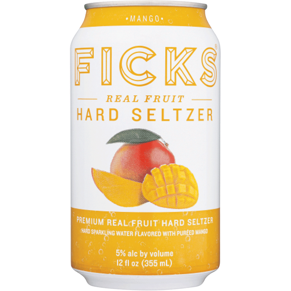 Ficks Hard Seltzer Mango