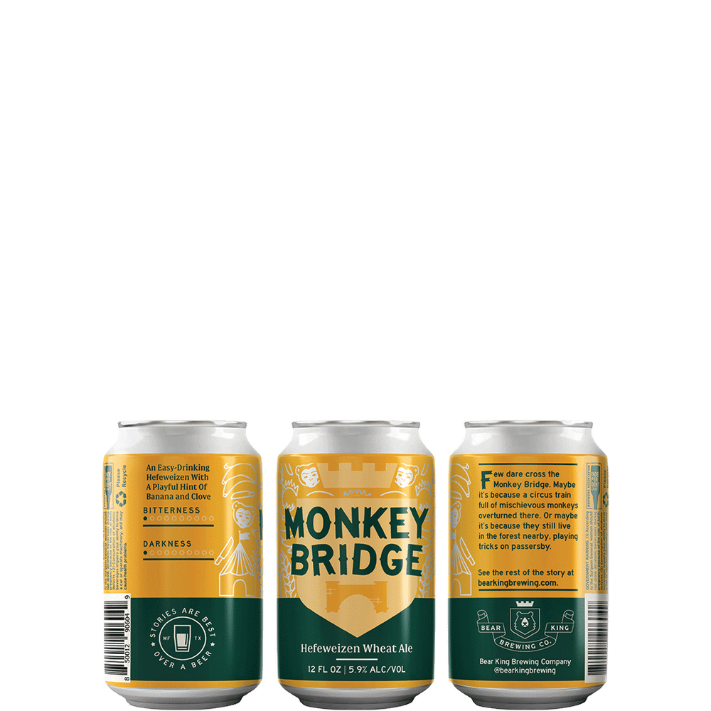 Bear King Monkey Bridge Hefeweizen