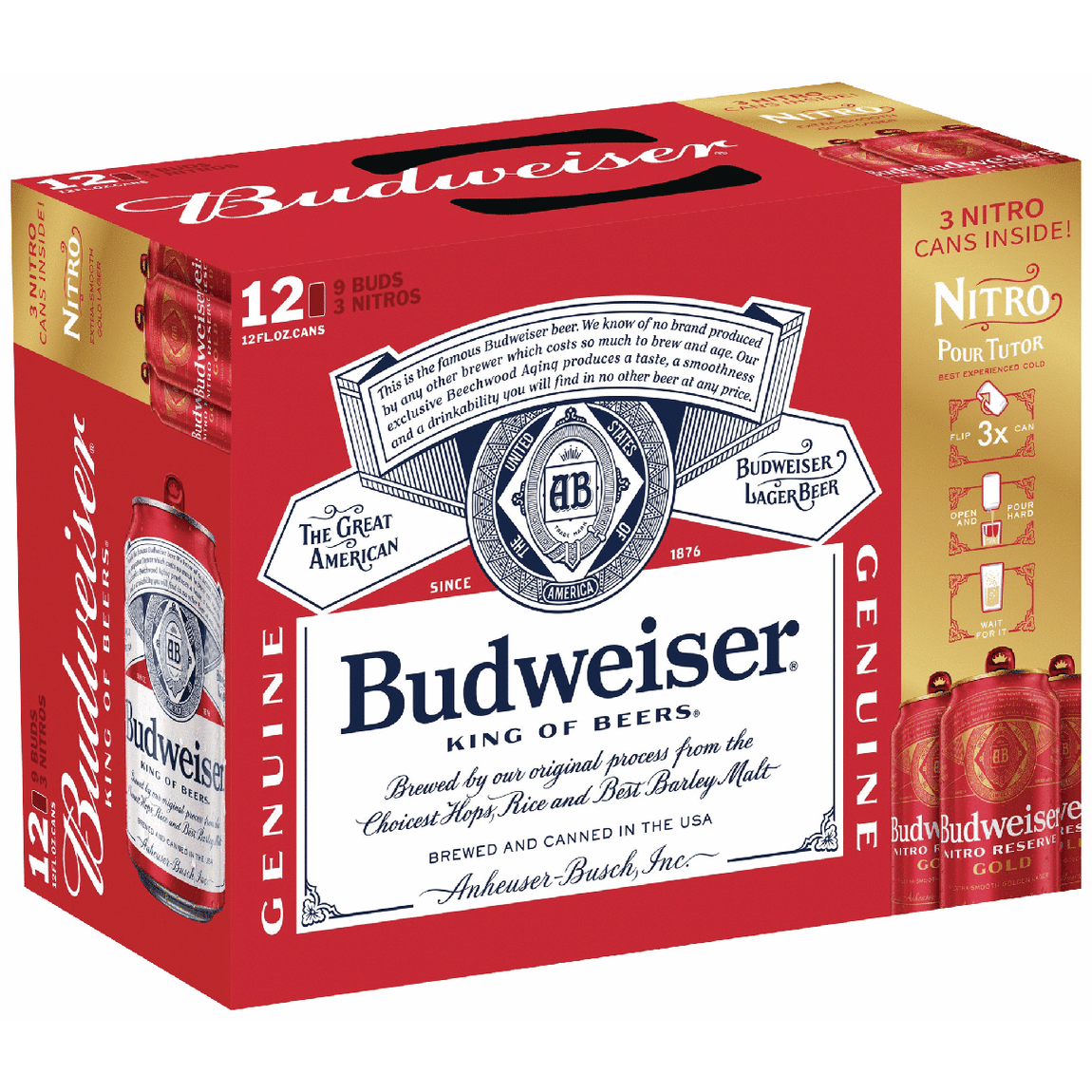 Budweiser Nitro Gold Sampler Pack