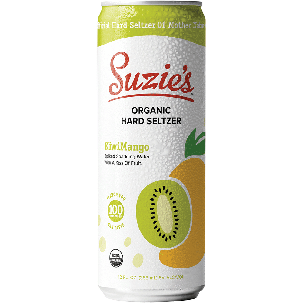 Suzie's Kiwi Mango Hard Seltzer