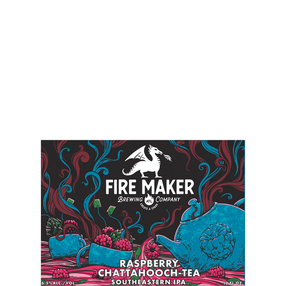 Fire Maker Raspberry Chattahooch-tea (Southeastern IPA)