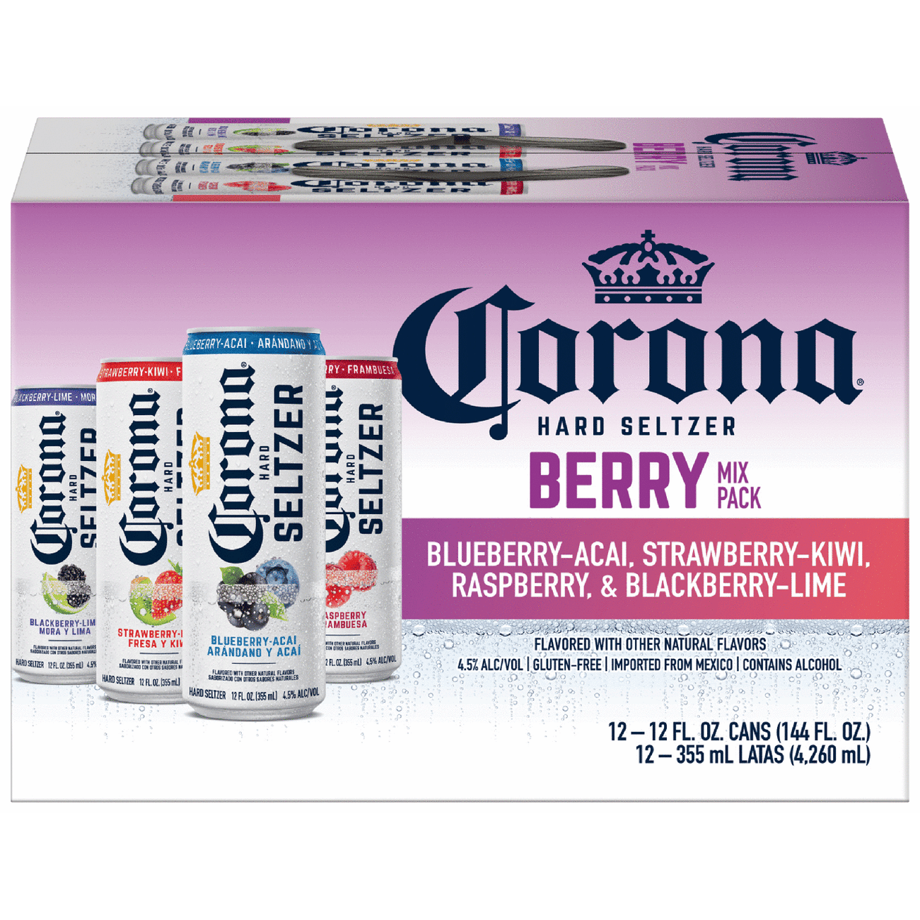 Corona Hard Seltzer Berry Variety
