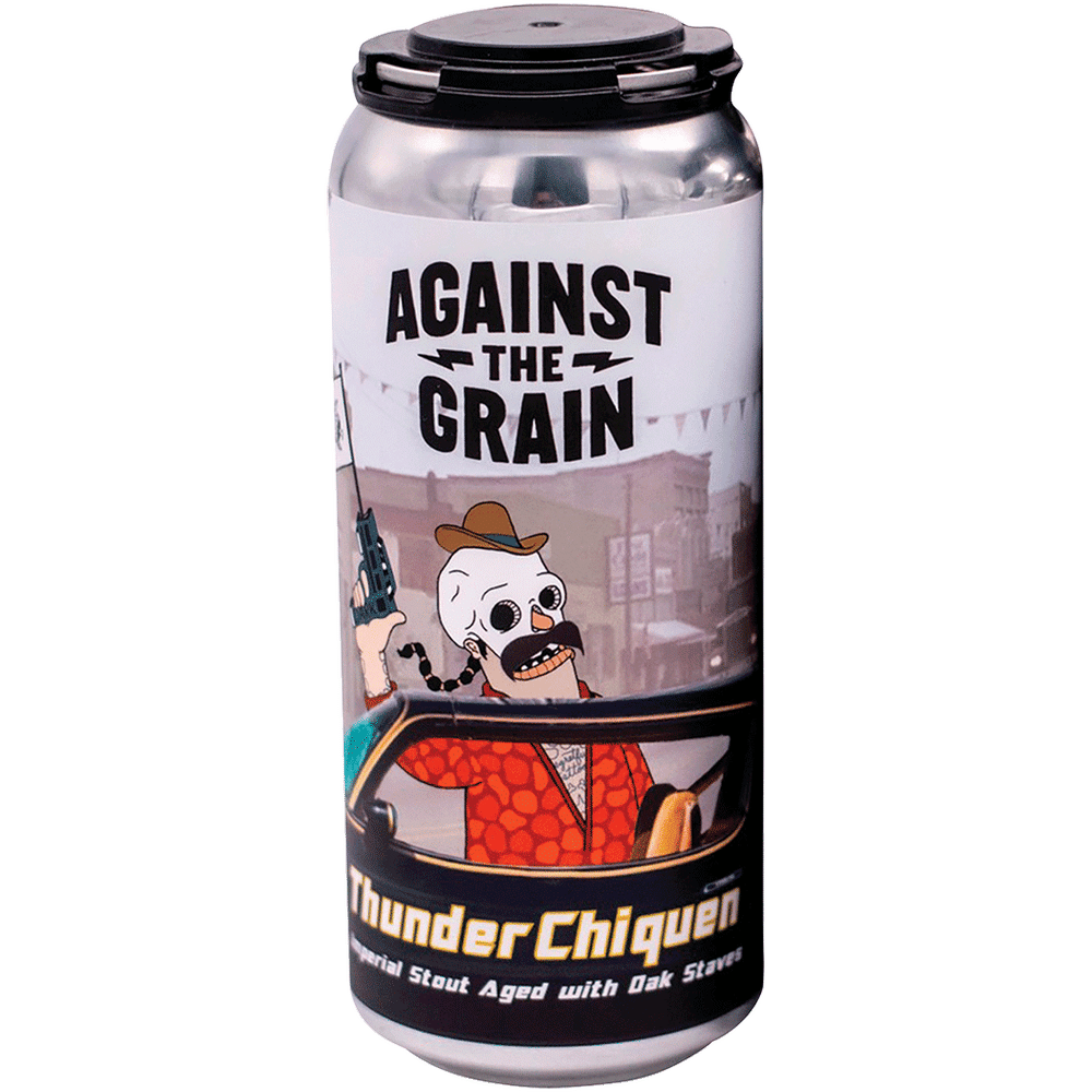 Against The Grain Thunder Chiquen Imperial Stout Aged on Oak Staves