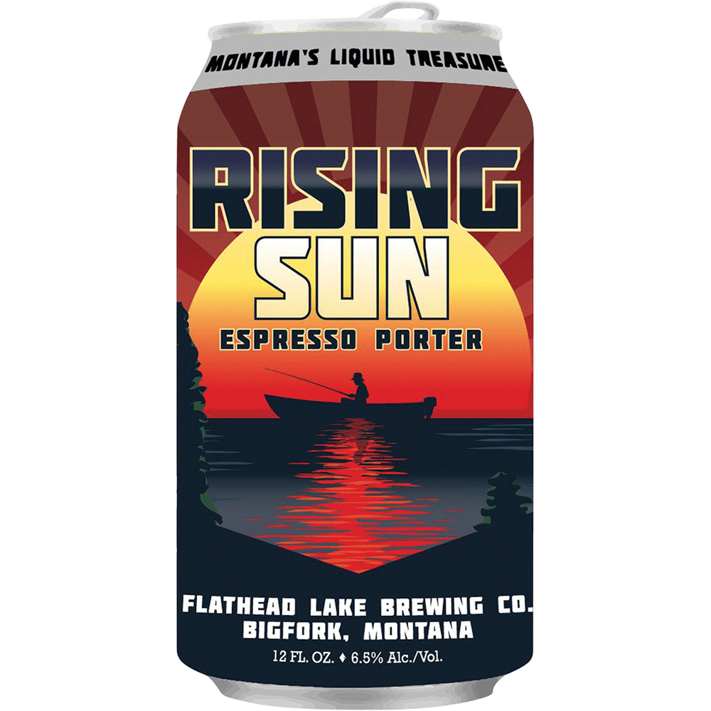 Flathead Lake Rising Sun Espresso Porter