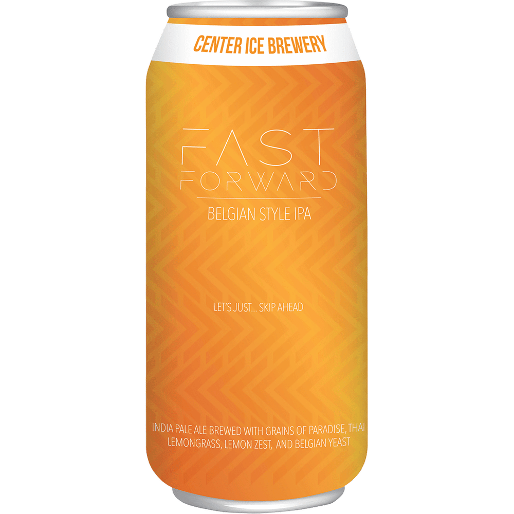 Center Ice Fast Forward Belgian Style IPA
