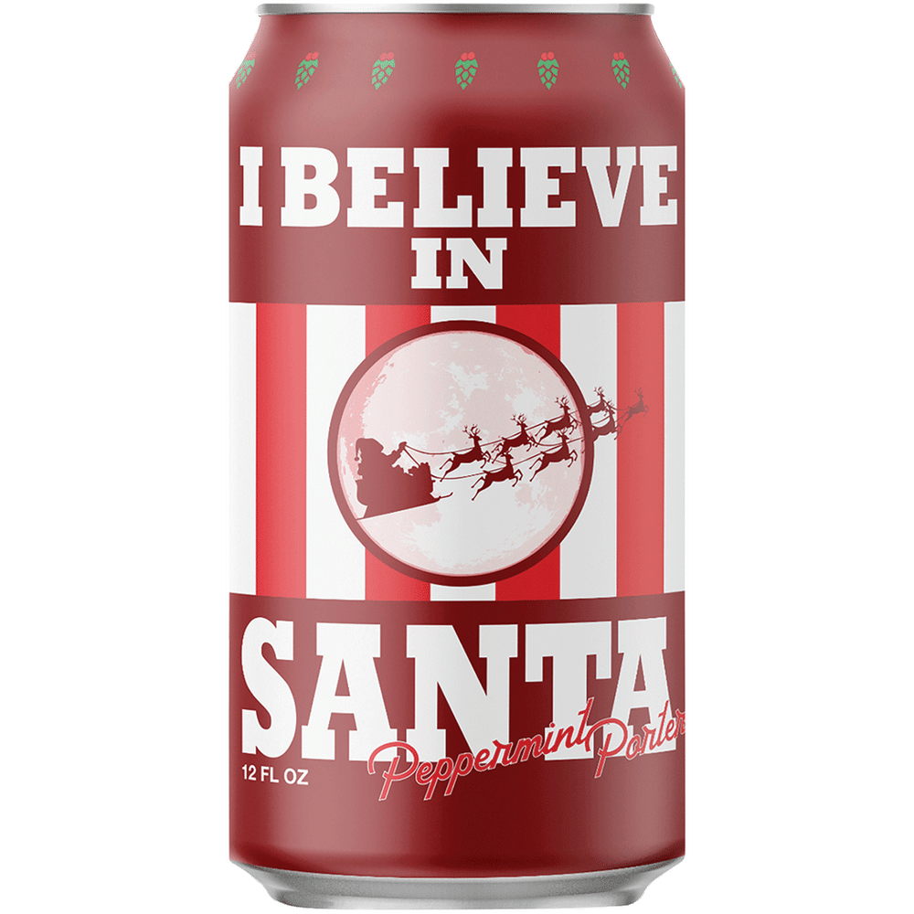 I Believe In Santa Peppermint Porter