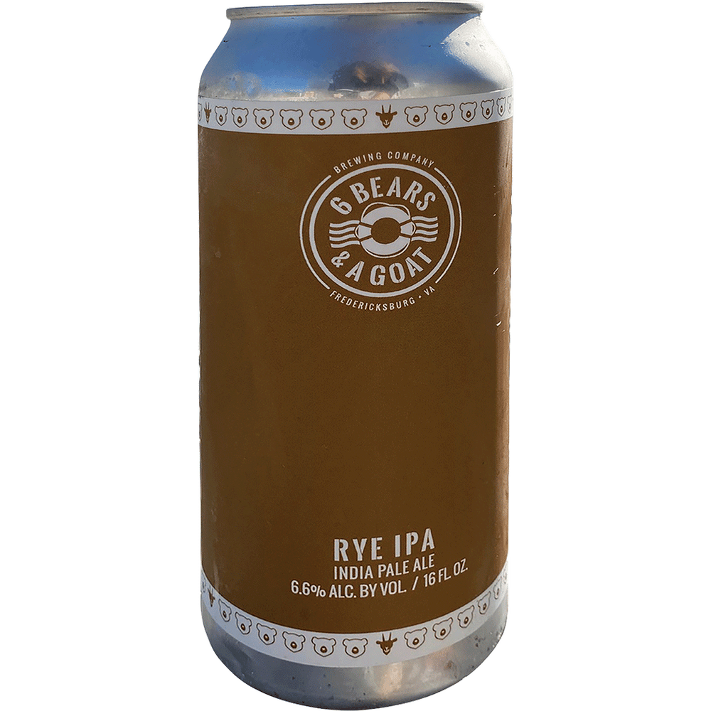 6 Bears & Goat Recon Rye IPA