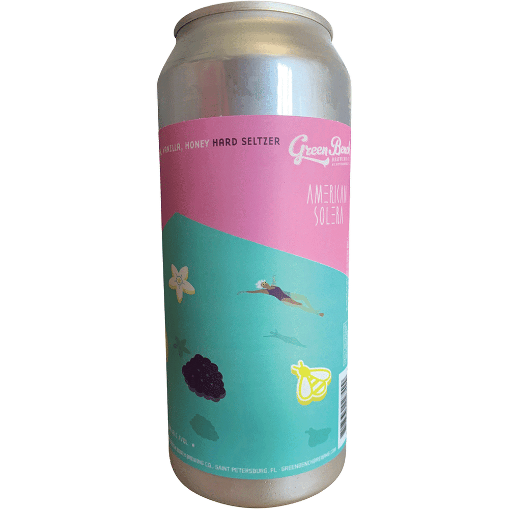 Green Bench Blackberry Lemon Honey Vanilla Seltzer