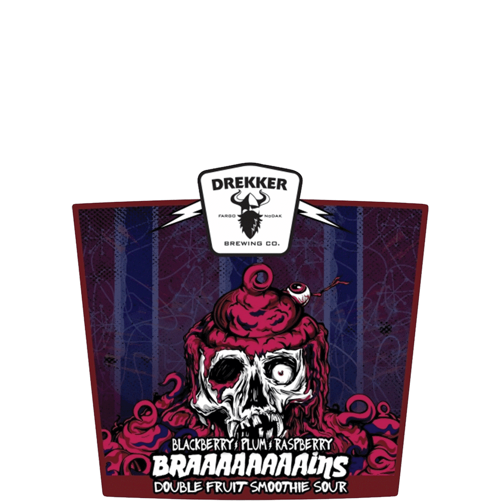 Drekker Braaaains Blueberry Plum Raspberry