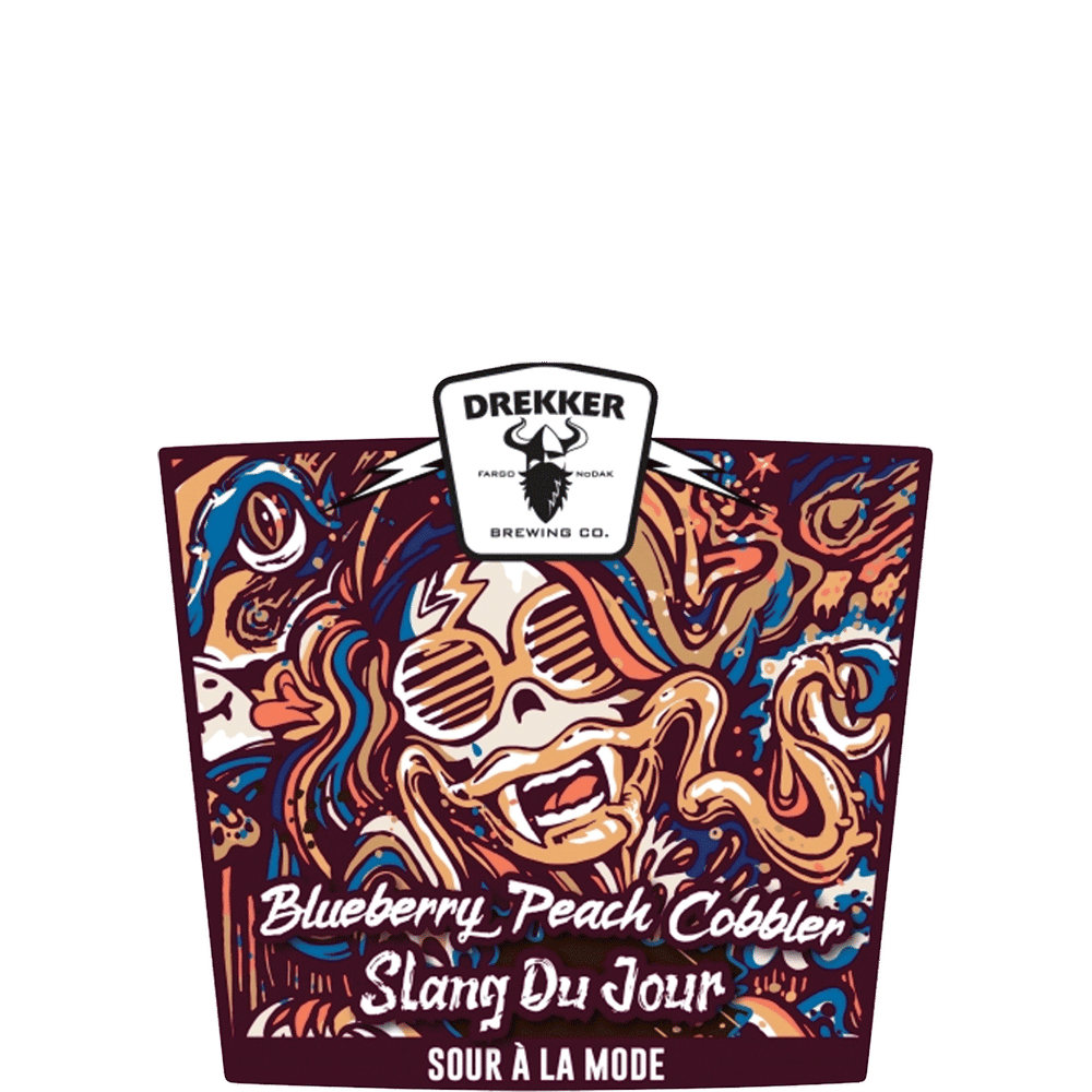 Drekker Slang Du Jour Blueberry Peach Cobbler