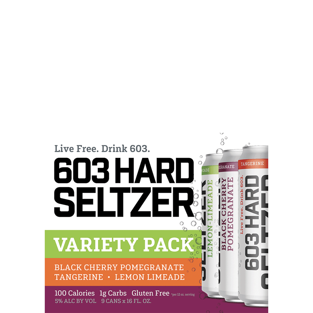 603 Hard Seltzer Variety Pack