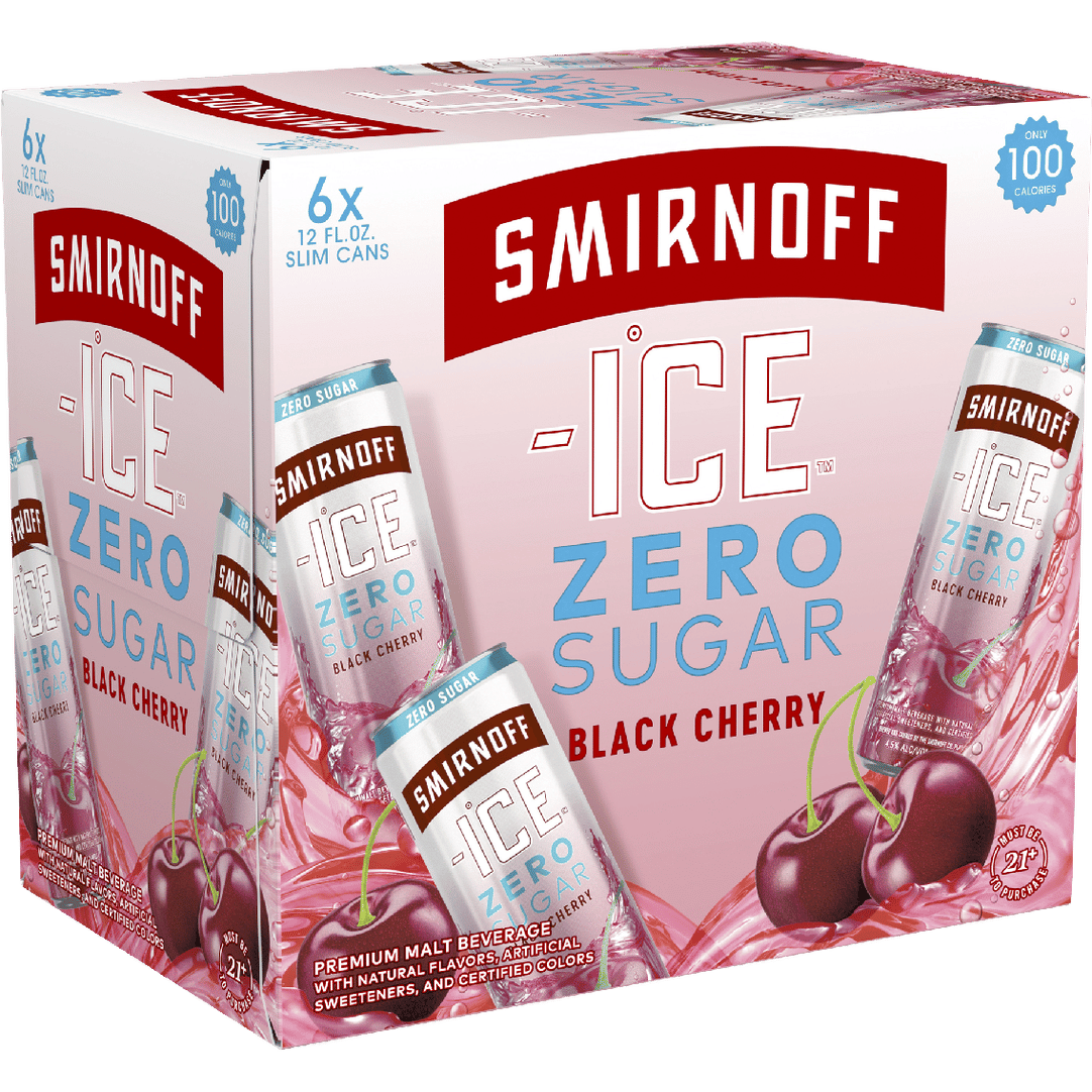 Smirnoff Ice Zero Sugar Black Cherry