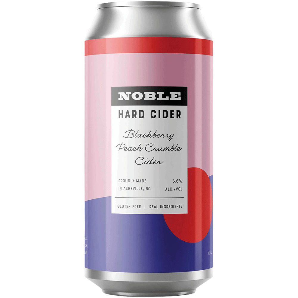 Noble Cider Blackberry Peach Crumble Cider