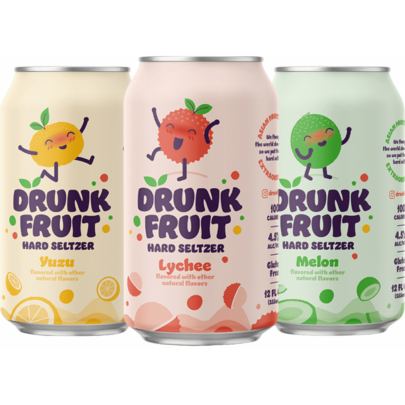 Drunk Fruit Hard Seltzer Variety Pack