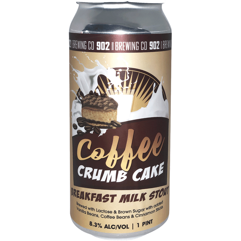 902 Brewing Coffee Crumb Cake