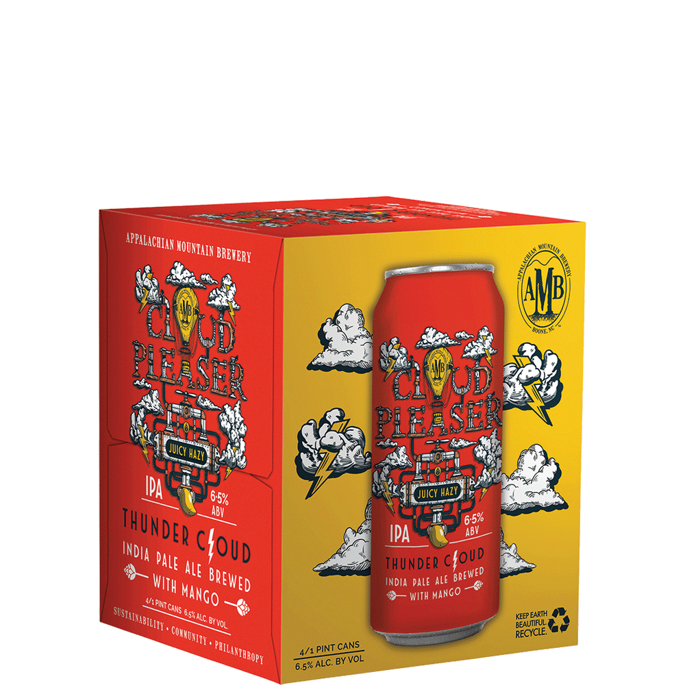Appalachian Mountain Cloud Pleaser Thunder Cloud Hazy IPA