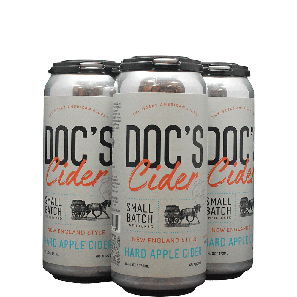 Doc's Draft Small Batch NE Hazy Hard Apple Cider