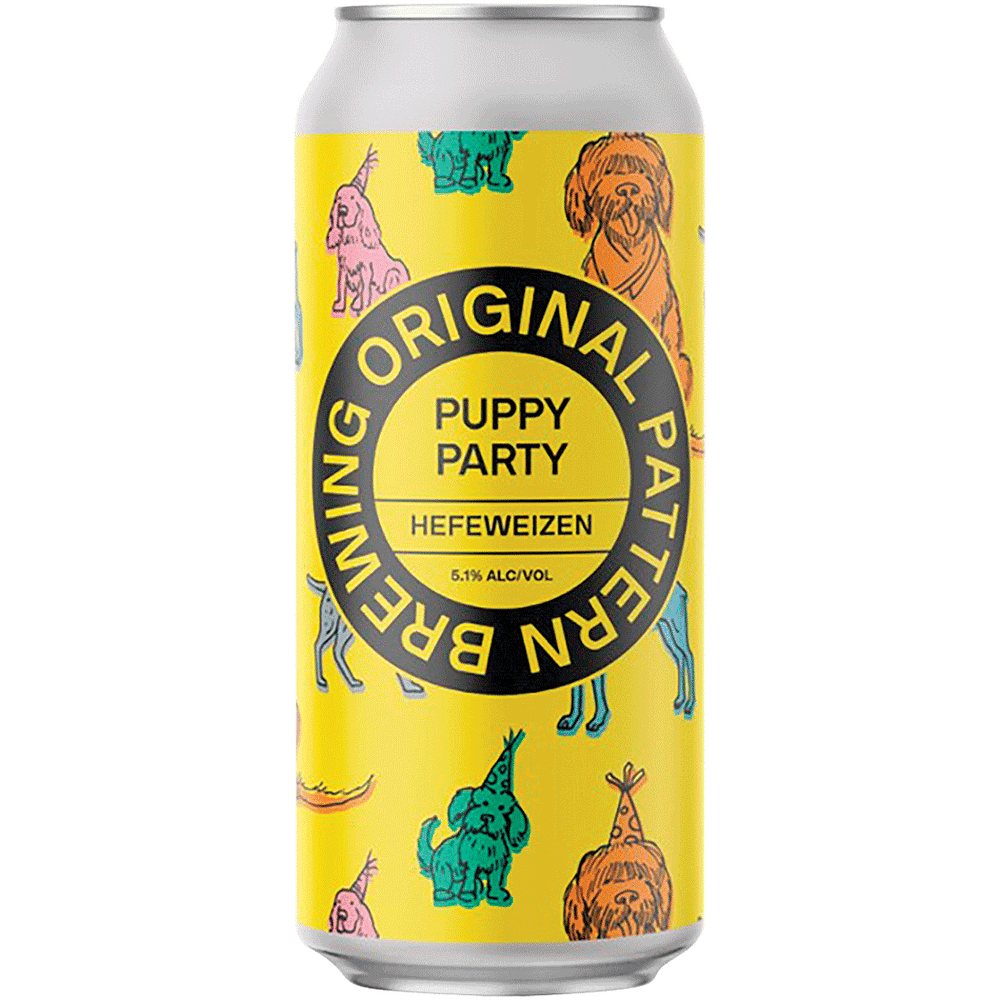 Original Pattern Puppy Party
