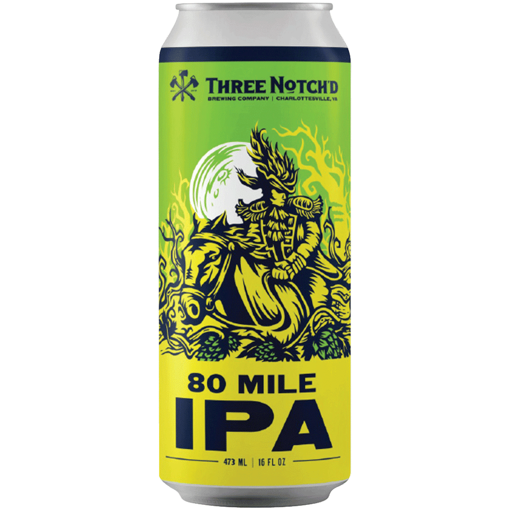 Three Notch'd 80 Mile IPA