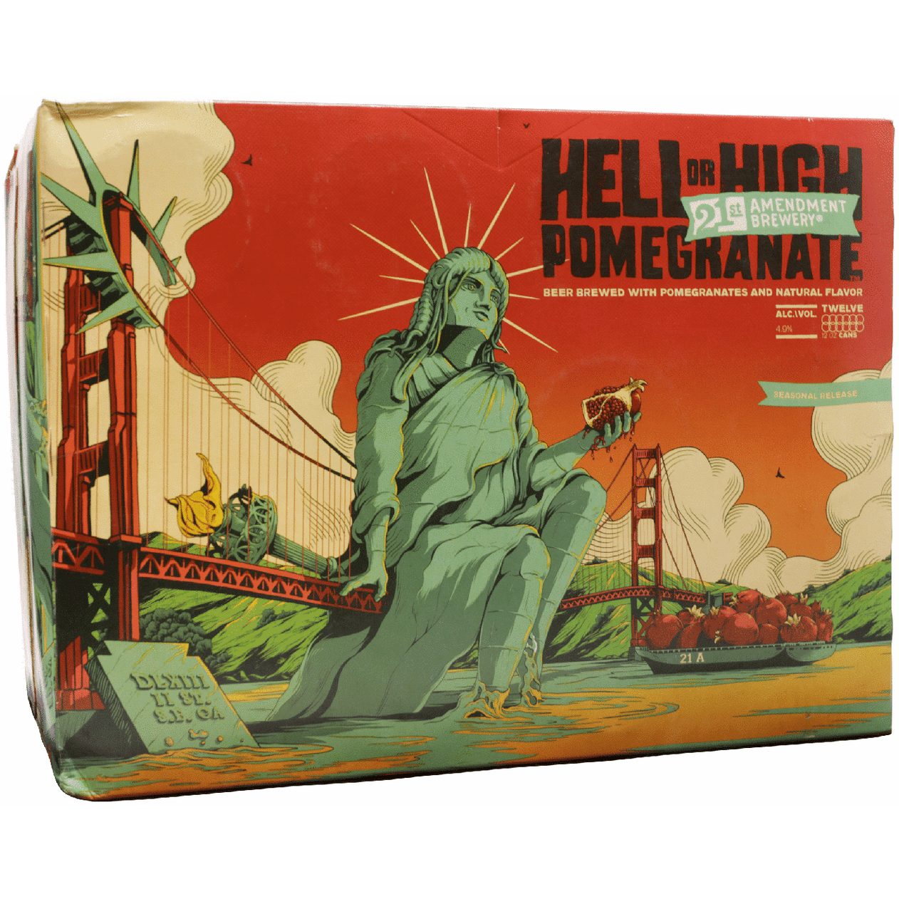 21st Amendment Hell Or High Pomegranate