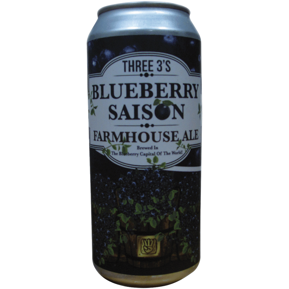 Three 3's Blueberry Saison