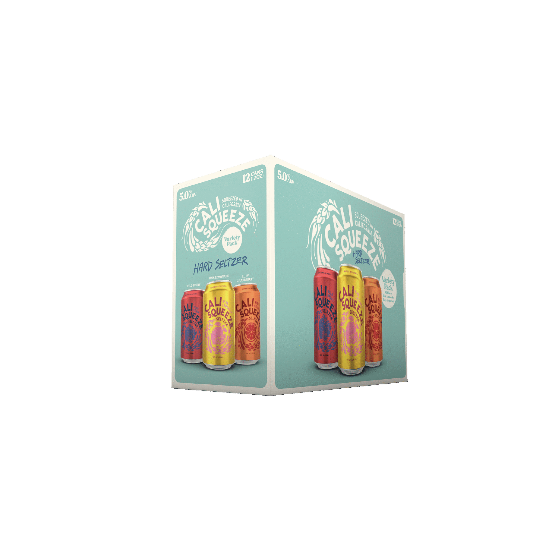 Cali-Squeeze Hard Seltzer Variety