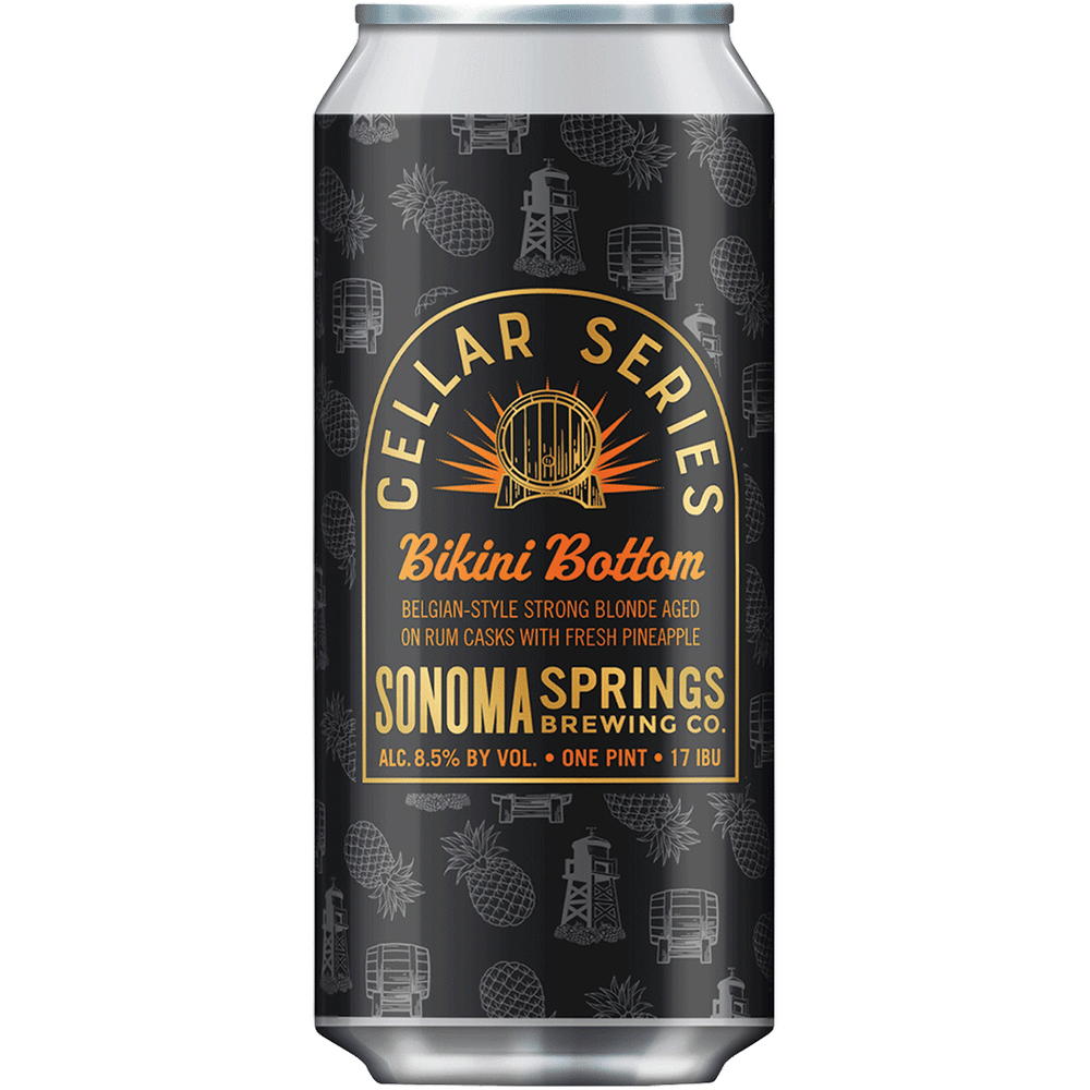 Sonoma Springs Bikini Bottom Barrel Aged Belgian Strong Ale