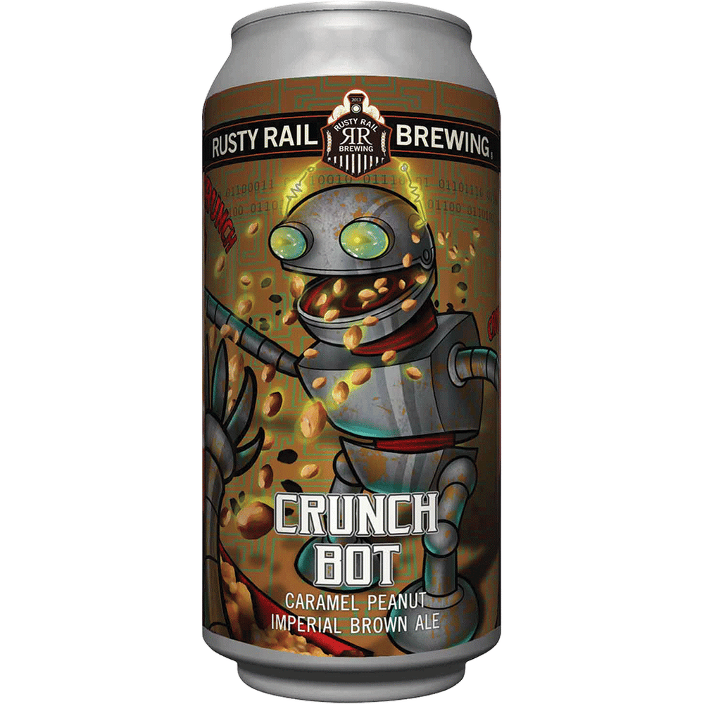 Rusty Rail Crunch Bot Caramel Peanut Imperial Brown Ale