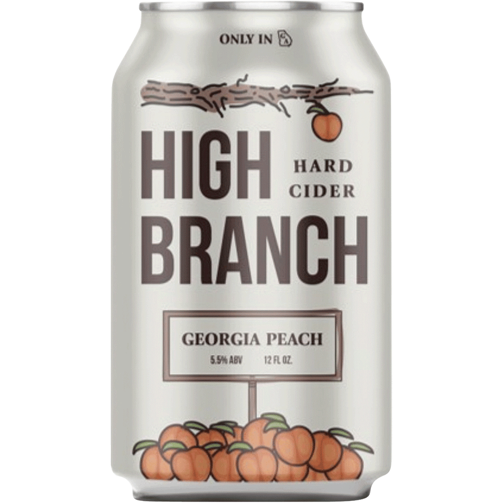 Dry County High Branch Georgia Peach Hard Cider