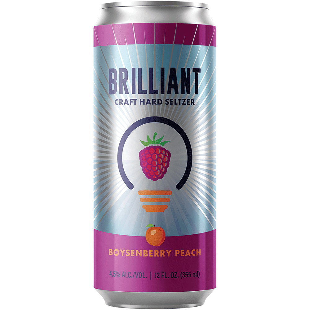 Brilliant Boysenberry/Peach Craft Hard Seltzer